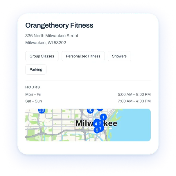 Orangetheory Fitness gym detail